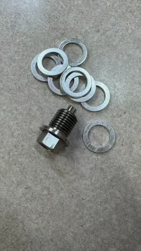 001196ECS01AKT2 034MOTORSPORT Magnetic Oil Drain Plug Washers #3