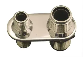 4108-P ALL AMERICAN BILLET Bulkhead Fitting Inline