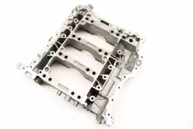 06E103032AB AUDI Crankshaft Housing Lower Engine Block A6 #2