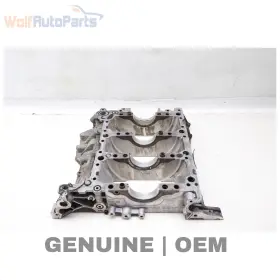 06E103032AE AUDI Crankshaft Mount Lower Engine Block A6 C6