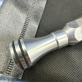 PX041 AUTONETS Flexible Braided Block Oil Pan Dipstick Billet #2