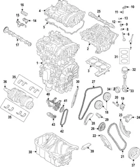 11002455314 BMW Engine