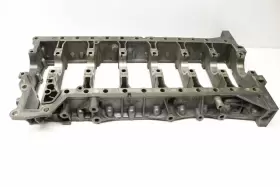 11110419096 BMW Crankshaft Housing Lower Engine Block 528I #2