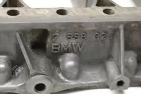 11110419096 BMW Crankshaft Housing Lower Engine Block 528I #3