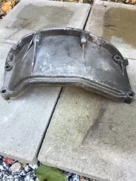 11141277030 BMW Oil Sump Pan Reinforcement Bracket E30 M3 E28 #2