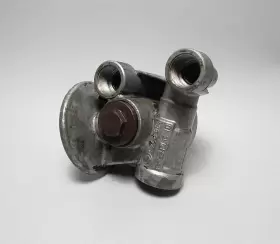 11421711070 BMW Engine Oil Filter Cooler Flange Head E30 325E #2