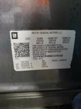 300.GM6X21 CADILLAC Engine Lsy XT5 Fwd #3