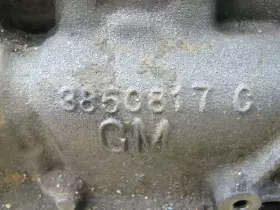 3850817 CHEVROLET Engine Motor Block C10 #2