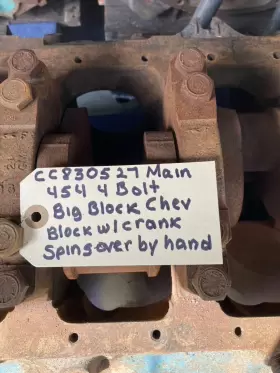 CC830527 CHEVROLET Big Block Bolt Crank 454 Chevy #2