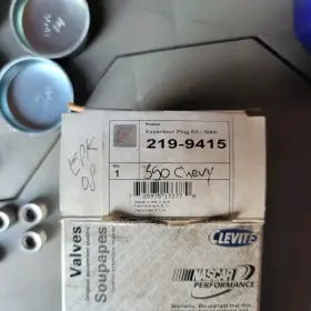 219-9415 CLEVITE Freeze Expansion Plug Set Kit 350 Chevy #2