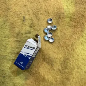 PC188 CLEVITE Steel Engine Expansion Plugs Cup Freeze