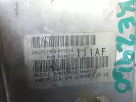 04692112 DODGE Totally Integrated Power Module Fuse Box Tipm #3