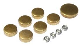Dorman Brass Cup Expansion Plug 2-1/2 In., Height 0.320 In. (sold by each) 565-128 - Advance