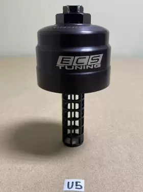 002292ECS01 ECS Tuning Billet Oil Filter Housing Cap Audi