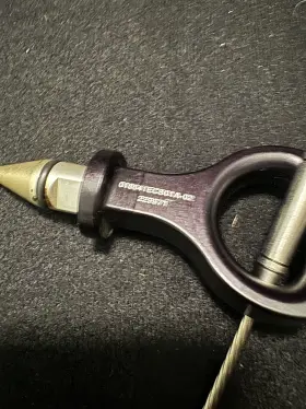 018641ECS01A-02 ECS Billet Engine Oil Dipstick Anodized B8 A4 #3
