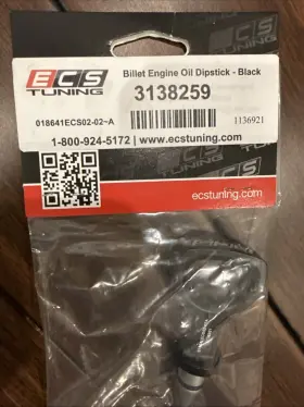 018641ECS02-02 ECS Billet Engine Oil Dipstick Anodized A5