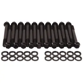 085347856022 EDELBROCK Head Bolt Chromoly Hex Oxide Kit 351C