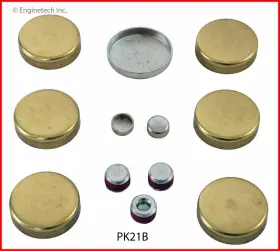 PK21B ENGINETECH Expansion Plug Kit 425 500 Gm Cadillac