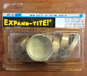 02653 EXPAND-TITE Block Steel Expansion Freeze Plug Kit Ford