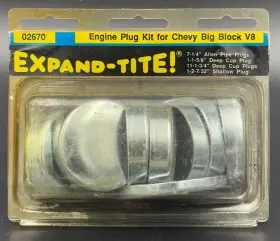 02670 EXPAND-TITE Freeze Expansion Plug Set Big Block Chevy