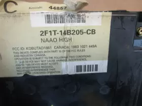2F1T14B205CB FORD Multifunction Body Control Module Fuse Box #3