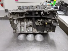 AT4E4E6015C24D FORD Engine Cylinder Block Flex #3