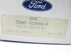 D6AZ-6D008-A FORD Nos Engine Block Heater Kit 302 #3