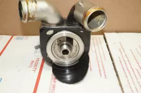 F8TE-6881-AA FORD Oil Filter Housing Cooler Block 302 #2