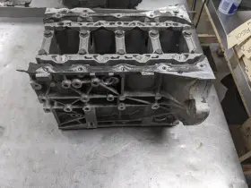 FD7H6015FS FORD Engine Cylinder Block Turbo Escape #3
