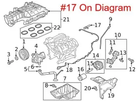HL3Z-6A051-A FORD Engine Block Heater F-150 Expedition #3