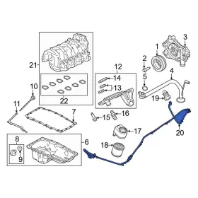 HC3Z6B018G FORD OE Engine Heater Cord F-250