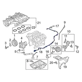 JL3Z6B018N FORD OE Engine Heater Cord F-150