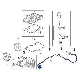 MB3Z6B018G FORD OE Engine Heater Cord
