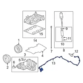 MB3Z6B018K FORD OE Engine Heater Cord