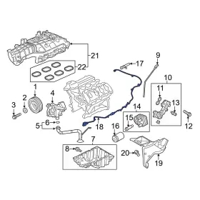 NL1Z6B018B FORD OE Engine Heater Cord Expedition
