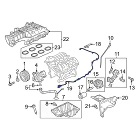 RL3Z6B018A FORD OE Engine Heater Cord