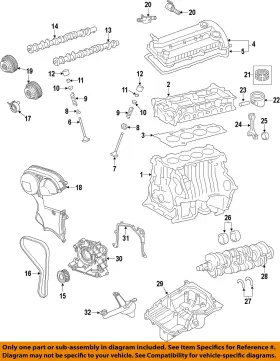 DS7Z6337A FORD OEM Crankshaft Crank Thrust Bearing Fusion