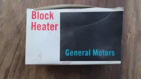 996246 GENERAL MOTORS Diesel Engine Block Heater Nos Gm Chevy