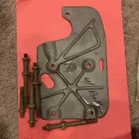 3902885 GM Big Block Windage Tray Oil Pump Stud Nuts #3