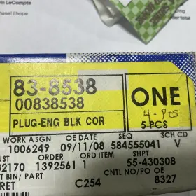 838538 GM Engine Expansion Plug Block Water Jacket