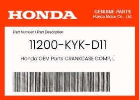 11200-KYK-D11 HONDA Crankcase Comp