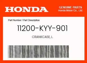 11200-KYY-901 HONDA OEM PARTS Crankcase