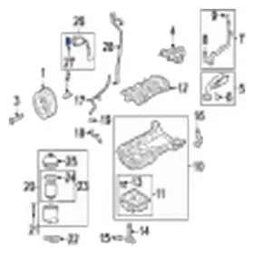 AJ89646 JAGUAR OE Engine Heater Seal Xf