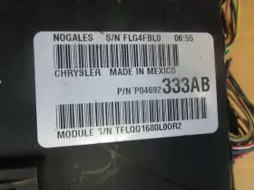04692333 JEEP Totally Integrated Power Module Fuse Box Tipm #3