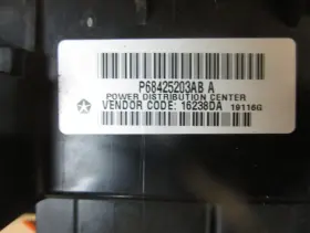 68425203 JEEP Totally Integrated Power Module Fuse Box Tipm #3