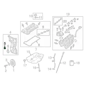 68043497AA JEEP OE Engine Core Plug Patriot