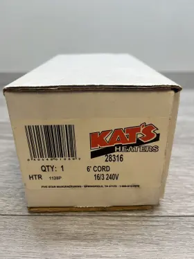 28316 KATS Heaters Cord