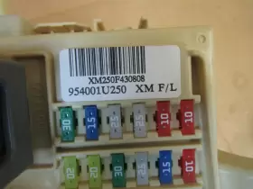 954001U250 KIA Interior Cabin Fuse Box Relay Block Panel #3