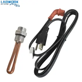 LA1553364CM LABWORKAUTO Diesel Engine Block Heater Cable Cord