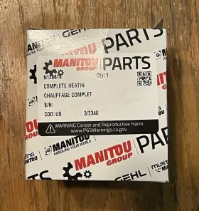 N129616 MANITOU Heating Chauffage Heater